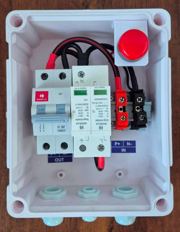 Solar ACDB DCDB combo box