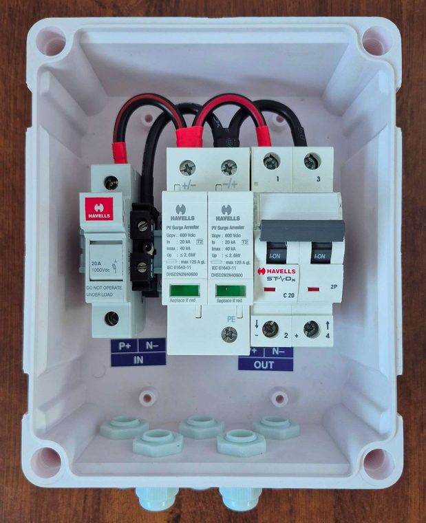 Single-Phase 63A Door-Type ACDB-DCDB