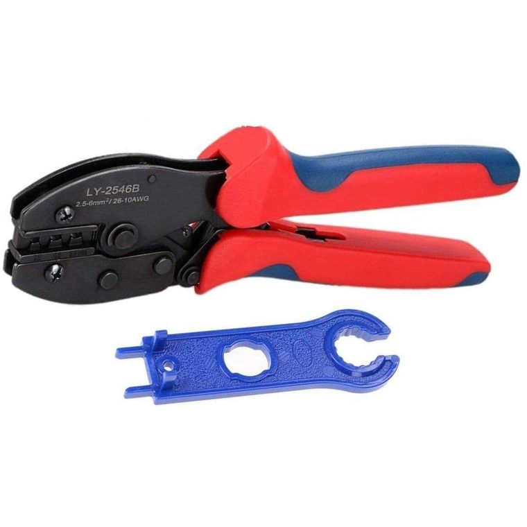 MC4 crimping tool and spanners
